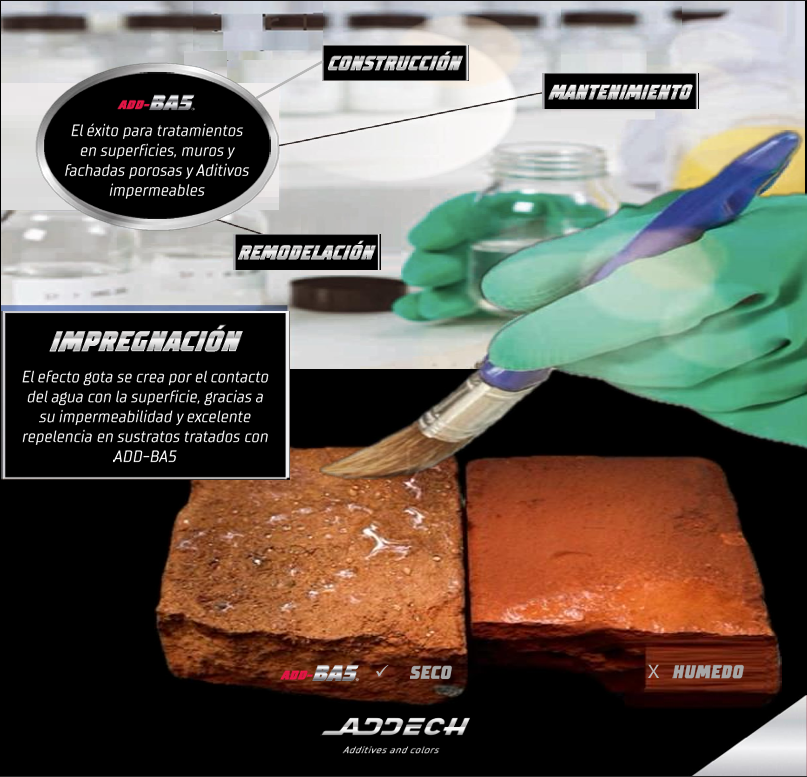 ADD-BA5: Impermeabilizante Invisible 10en1