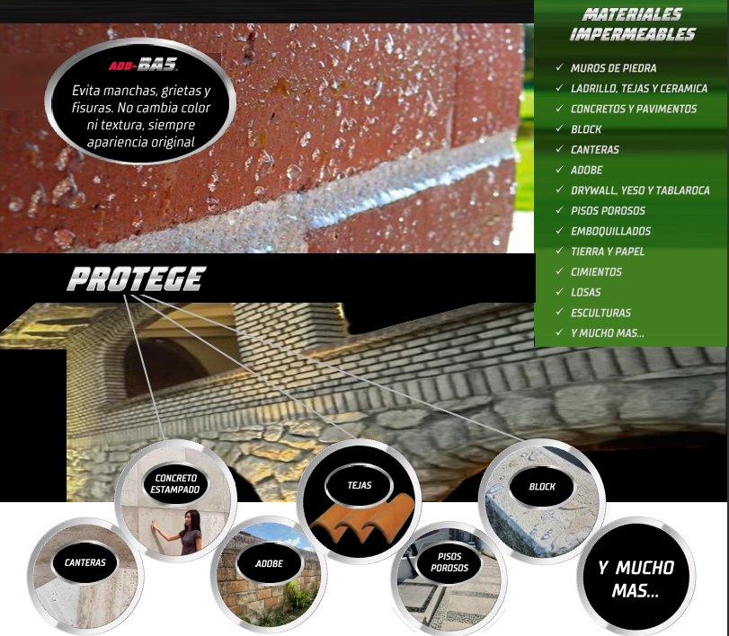 ADD-BA5: Impermeabilizante Invisible 10en1